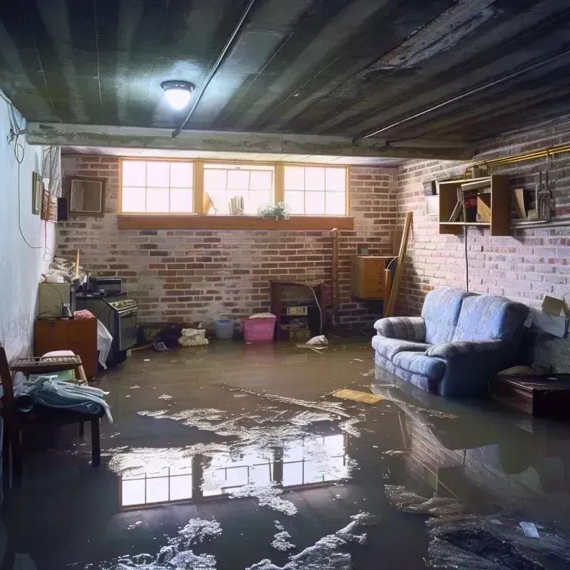 Flooded Basement Cleanup in Beverly, MA